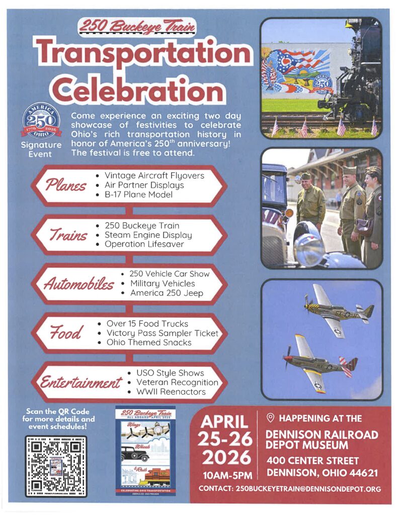 Transportation Celebration Flyer front page